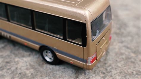 Unboxing Of Toyota Coasterhino Liesse Bus Diecast Model Car Youtube