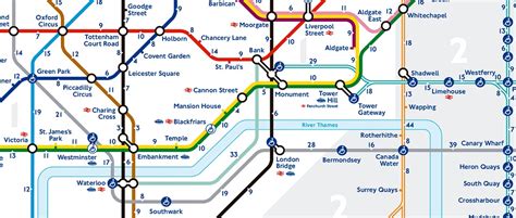 Mappa Di Londra Da Stampare Metropolitana Treni E Autobus