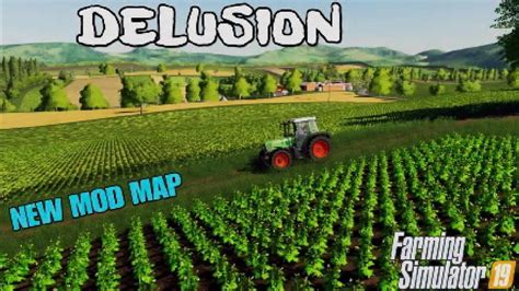 DELUSION New Mod Map Tour Review On Farming Simulator 19 Console