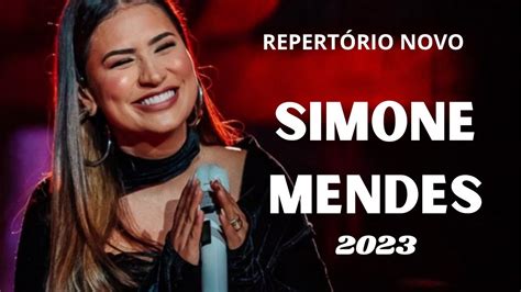 SIMONE MENDES REPERTÓRIO NOVO CD NOVO ABRIL 2023 DVD CINTILANTE