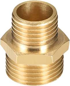 Amazon Uxcell Brass Male To Male Straight Pipe Reducing Hex