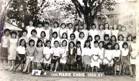 Photo De Classe 4 Eme M 4 De 1967 Marie Curie Copains Davant