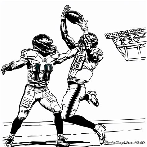 Philadelphia Eagles Coloring Pages Free And Printable