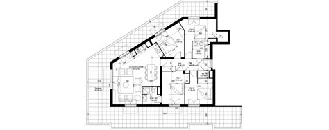 Plan appartement T5 de 101 50 m² neuf au Le Pont de Claix résidence