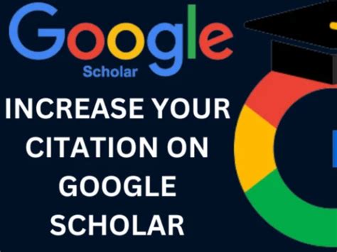 Increase Citations And H Index In Google Scholar By Promoting Your