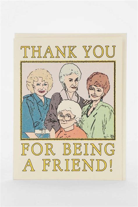 golden girls birthday card - Reginia Nickel