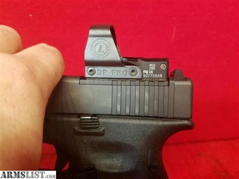 ARMSLIST For Sale Glock 19 Gen IV MOS 9mm Pistol Leupold Delta