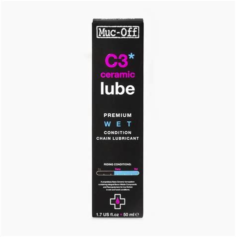 Muc Off C3 Wet Ceramic Lube Kettenschmiermittel 50ml