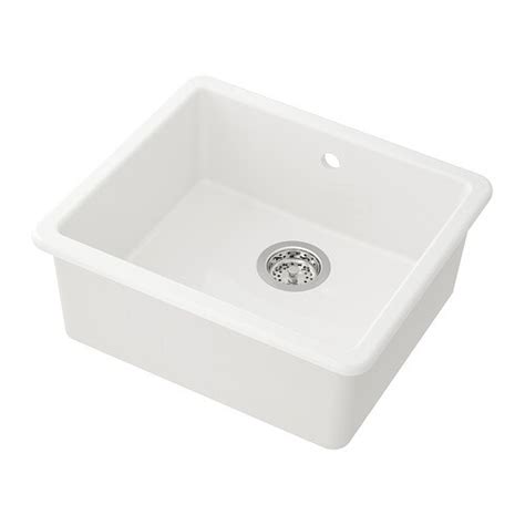 Havsen Sink Bowl W Visible Front White Ikea