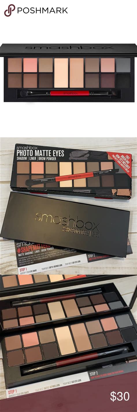 NWT Smashbox Photo Matte Eyes Palette | Eye palette, Smashbox makeup, Smashbox