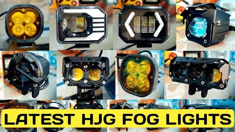 Latest Hjg Fog Lights White Yellow Fogg Lights Dual Tripple Lense