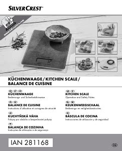 Manual De Uso Silvercrest Ian B Scula De Cocina