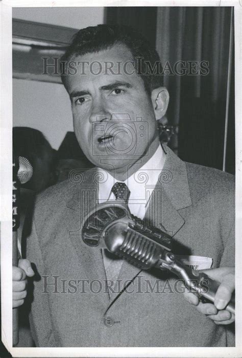 1956 Press Photo Richard Milhous Nixon Us President Rrv00025