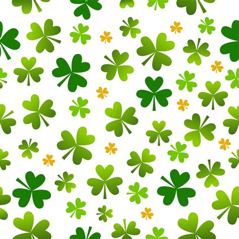 St Patricks Day Seamless Pattern 676366 Vector Art At Vecteezy