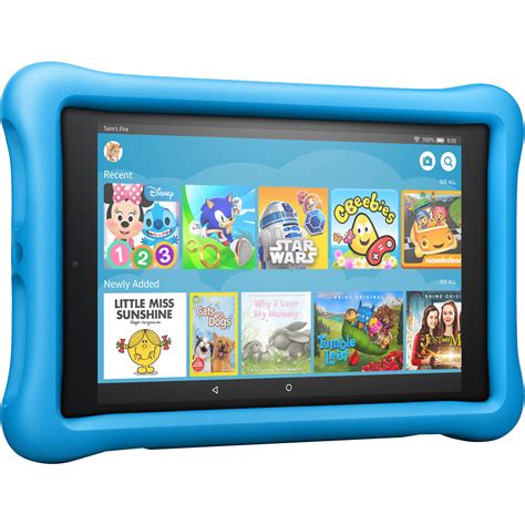 Amazon Fire HD Kids Edition 32GB WiFi Tablet Tablet Blue 841667199207 ...