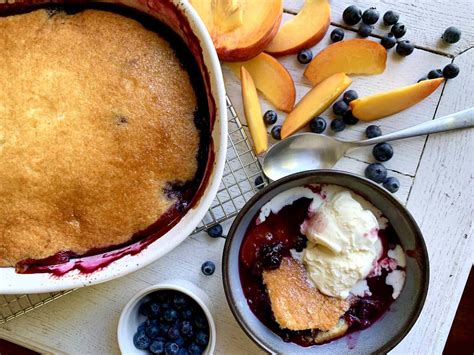 Peach And Blueberry Cobbler Recipe