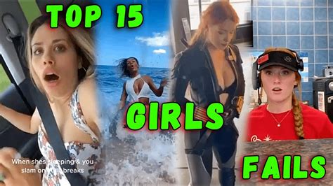 7 TOP 15 Girls Fails Of Month Funny Videos Of Year Tik Tok