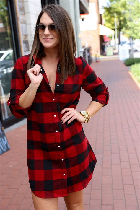 Buffalo Plaid Dress Buffalo Plaid Dress Plaid Dress Fashion