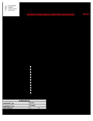 Fillable Online Authorization To Receive Customer Information Or Act