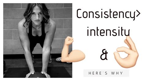 CONSISTENCY VS INTENSITY HOW TO REACH YOUR FITNESS GOALS FASTER YouTube