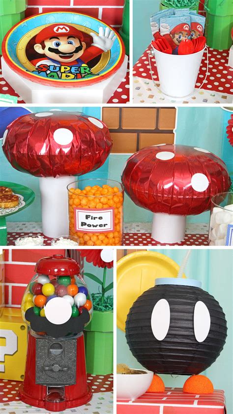 Super Mario Bros Party Ideas Nintendo Birthday Party Mario Bros