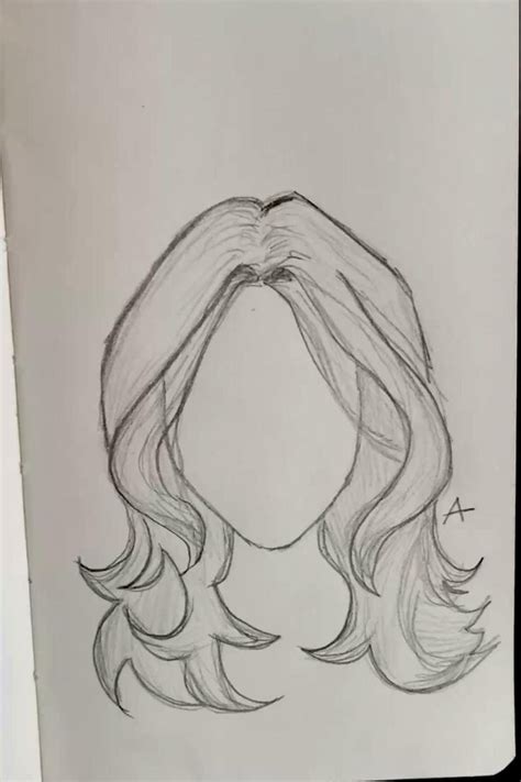 Pin By Ada On Sizin Pinleriniz Easy Drawings Sketches Easy Hair