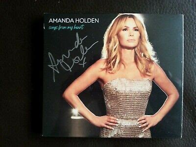 Amanda Holden - Songs From My Heart - CD - Signed Edition Brand New | eBay