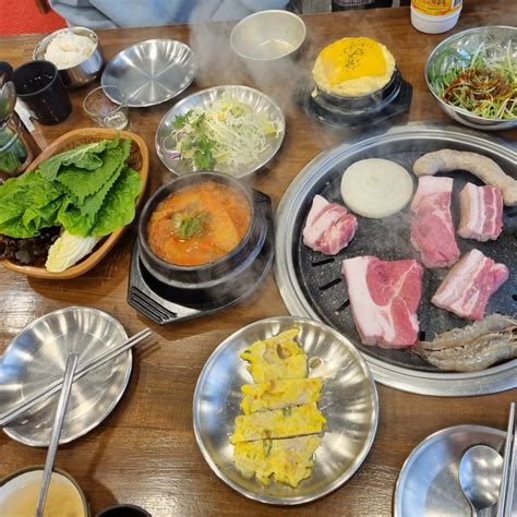 귤품은흑돼지 제주공항점 제주 해장국 흑돼지무한리필 맛집 다이닝코드 빅데이터 맛집검색