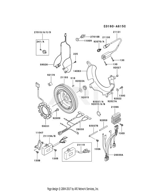 Kawasaki Fd620d Bs18 4 Stroke Engine Fd620d Parts Diagram For Electric Equipment