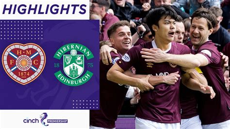 Heart Of Midlothian 1 1 Hibernian 10 Man Hearts Earn European Place