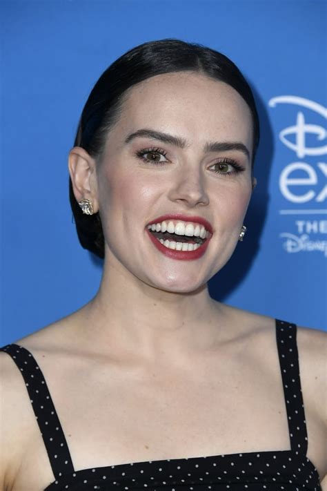 Daisy Ridley Amazing Open Mouth Cute Smile Big Mouths And Wet Gums