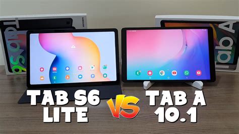 ComparaÇÃo Galaxy Tab S6 Lite Vs Tab A 101 Youtube