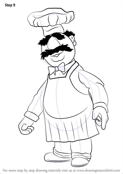 Learn How to Draw Swedish Chef from The Muppet Show (The Muppet Show ...