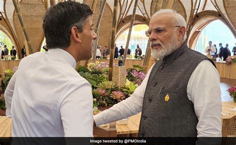 PM Modi Rishi Sunak Discuss Early Conclusion Of India UK Free Trade