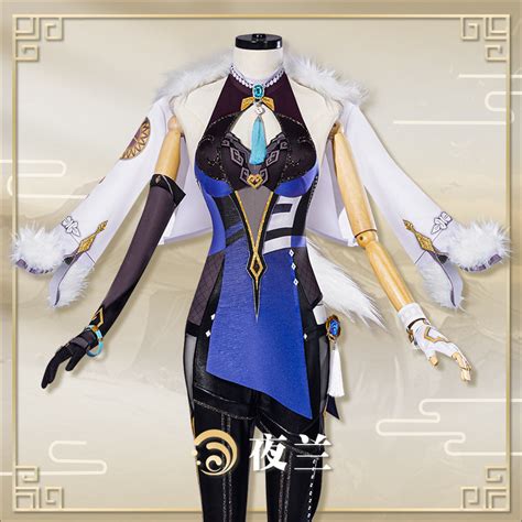 Genshin Impact Cosplay Yelan Cosplay Costume Set Hobby Maniaz