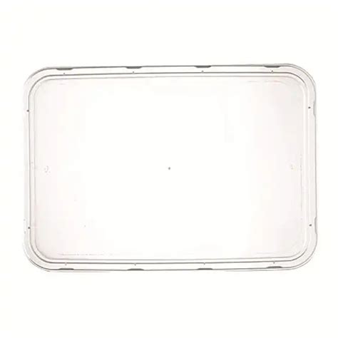 Livingstone Take Away Rectangular Container Lid Clear Recyclable