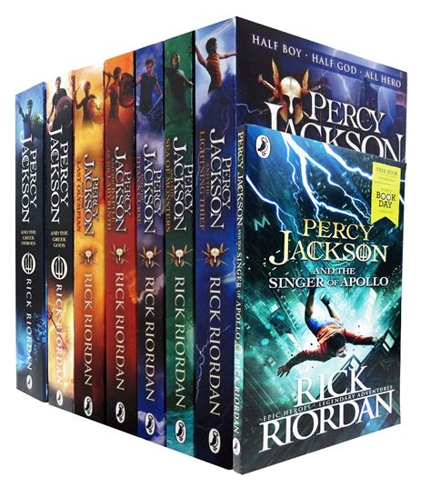 Percy Jackson Collection 8 Books Set By Rick Riordan By Rick Riordan