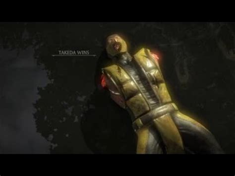 Mortal Kombat XL Takeda Vs Scorpion Ranked Match YouTube