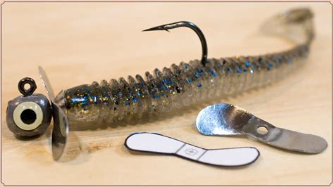 How To Make A Prop Jig Head Lure Template For Propeller Youtube