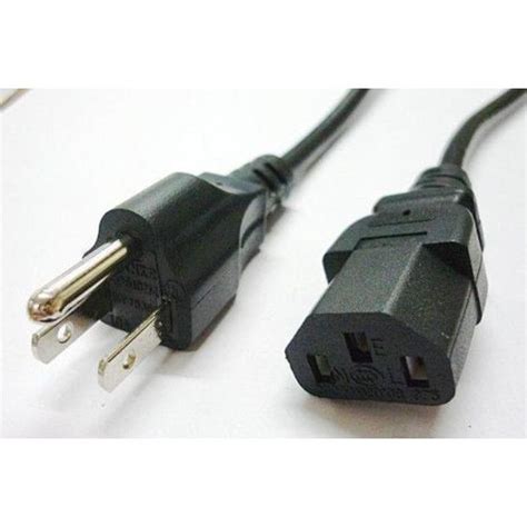 AC Jack Three Hole Power Cord 1 5m Computer Power Cord Universal