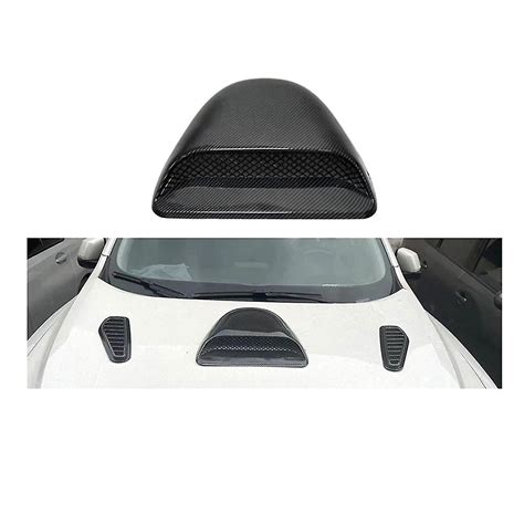 Car Air Flow Intake Hood Scoop Vent Bonnet Decorative Covers Racing