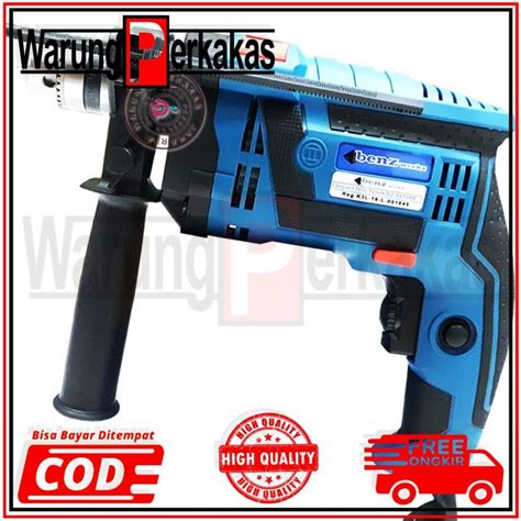 Benz Mesin Bor Beton 10mm BZ8810RE Impact Drill 550W Bisa Bolak Balik