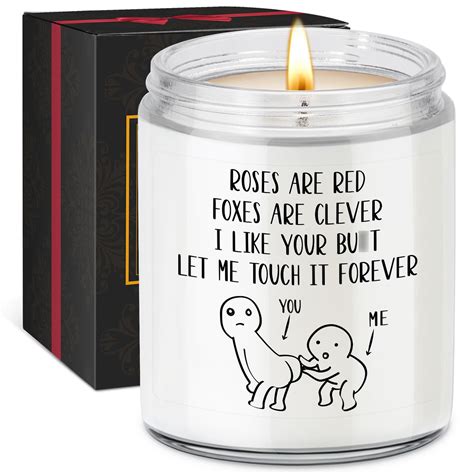 Amazon GSPY Scented Candle Gifts For Girlfriend Funny Christmas