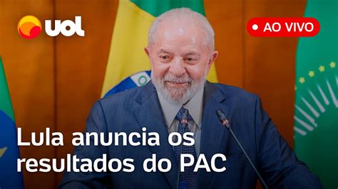 Lula Fala Ao Vivo E Anuncia Resultados Do Pac Em Sa De Educa O E