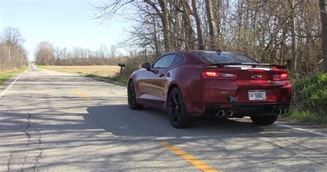 Gen 6 Chevy Camaro SS With Corsa Performance Cat-Back Exhaust System ...