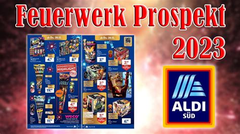 Finaler Aldi S D Feuerwerk Prospekt Silvester Full Hd