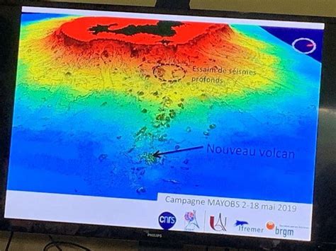 Découverte De La Naissance Dun Volcan Sous Marin à Lest De Mayotte