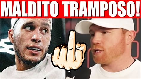 NUNCA CANELO GRITÓ CUANDO DAVID BENAVIDEZ LE ENVIÓ UN AMARGO MENSAJE