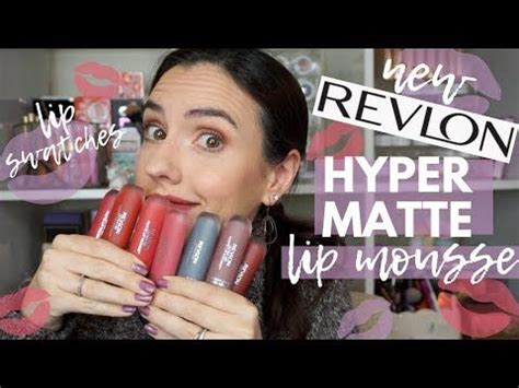 NEW Revlon Ultra HD Hyper Matte Lip Mousse Lip Swatches In 2024