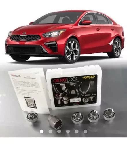 Pernos Seguridad Galaxilock Kia Forte Meses Sin Inter S